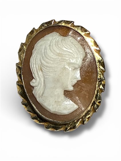 Brosche Mandile 1922 Dame Cammei  in Silber Conchiglia 2MSPCM16 - 2MSPCM16